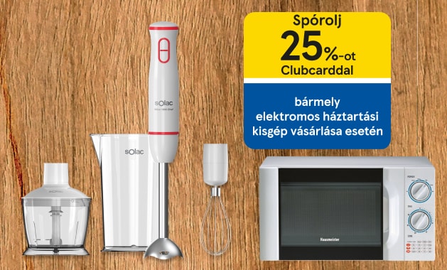 Háztartási kisgépek kedvező áron!