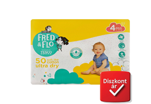 Fred & Flo 4 Maxi 8-14 kg pelenka
