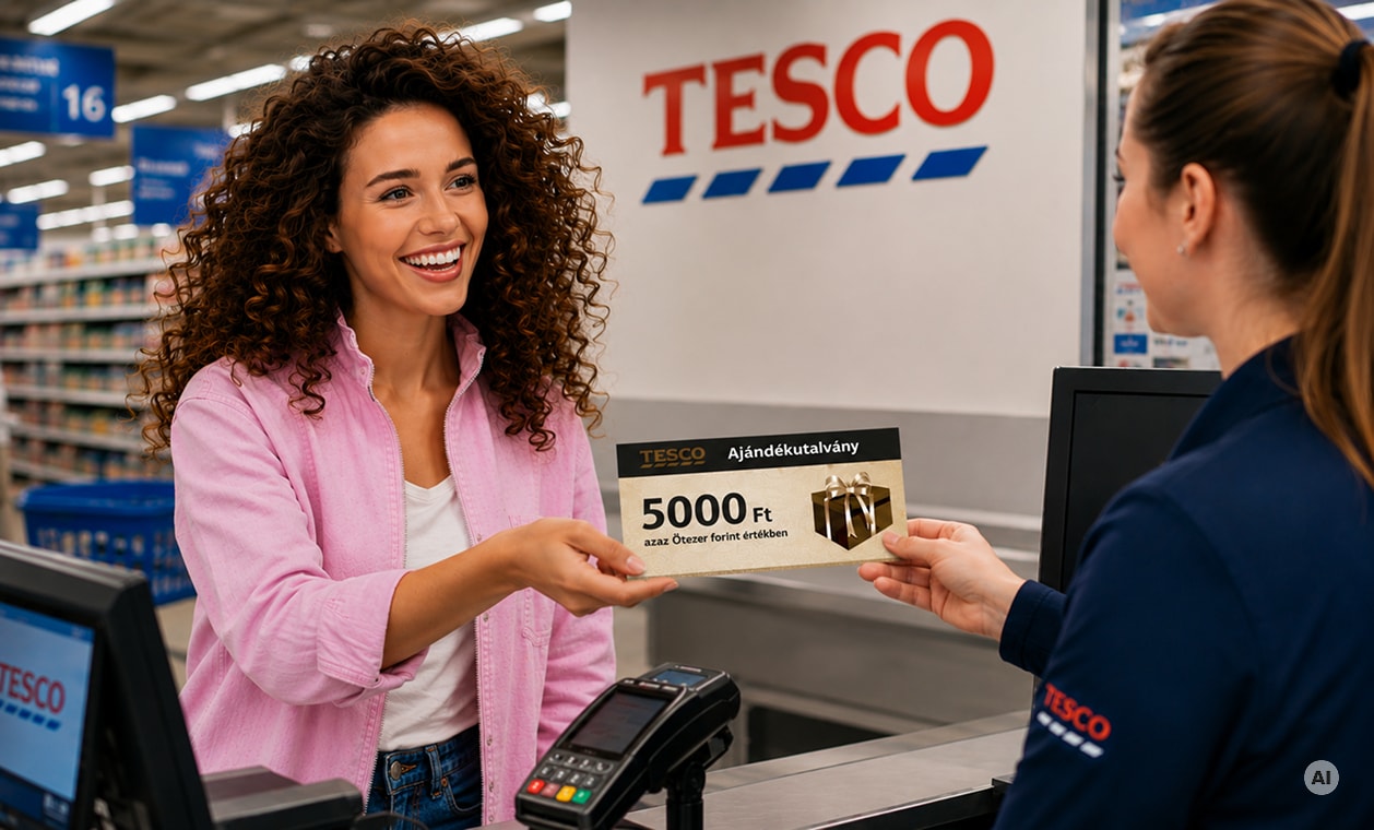Tesco ajándékutalvány!