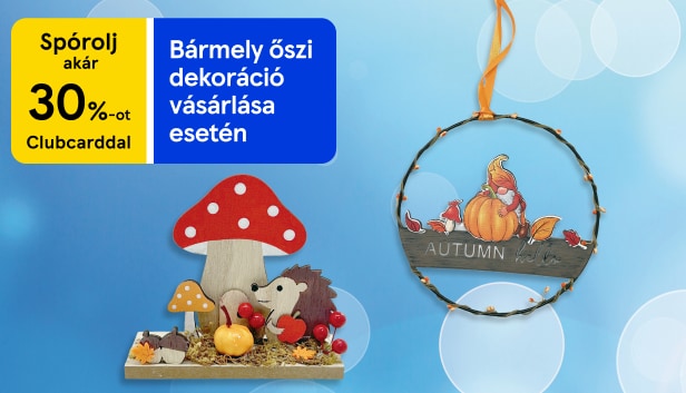 Varázsolj őszi hangulatot otthonodba!