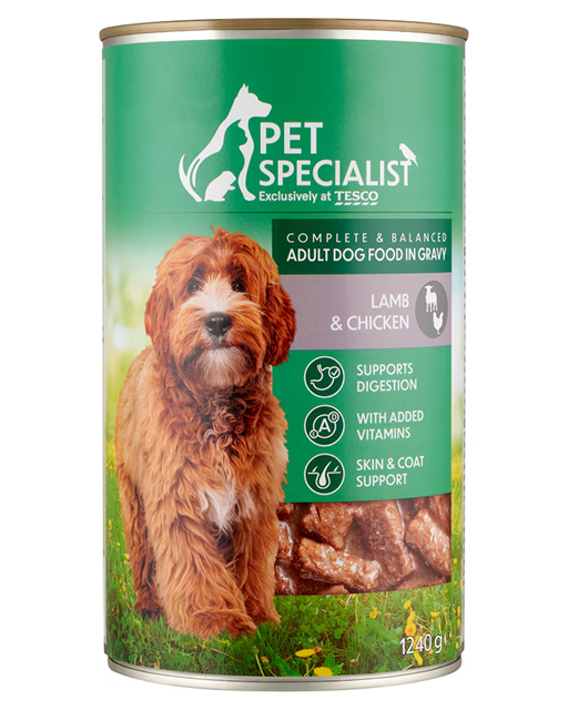 Pet Specialist teljes értékű állateledel felnőtt kutyáknak szószban