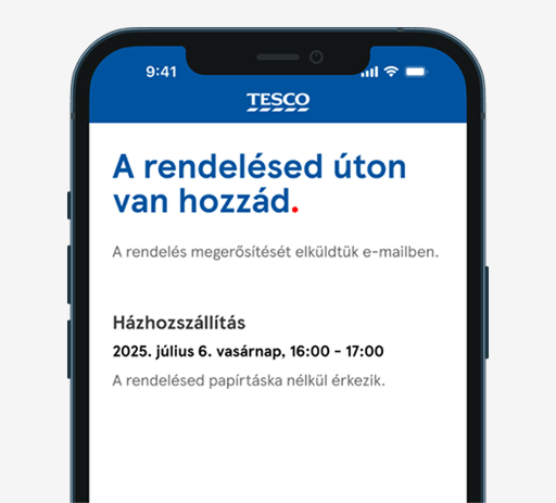 Kövesd a rendelésed