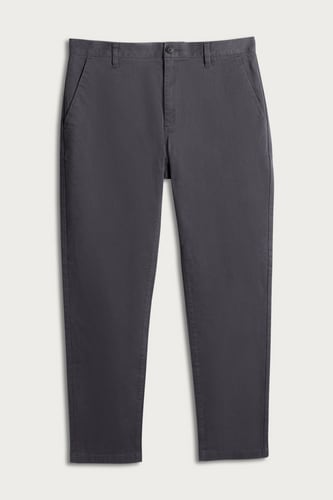 Szürke, slim fit chino nadrág