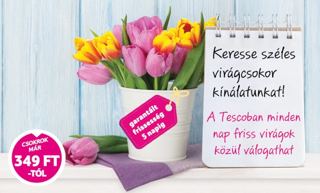 Minden nap friss vágott virág