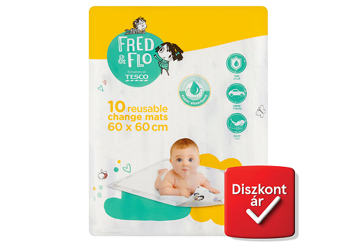 Fred & Flo eldobható pelenkázó alátét