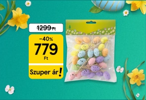 Beszúrható tojás dekoráció