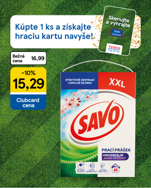 Savo prací prostriedok