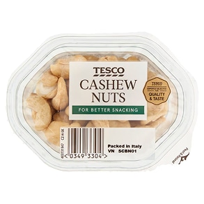  Tesco Kešu orechy jadrá 60 g