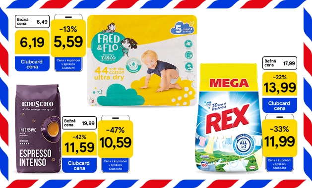 Víkendová superponuka  v aplikácii Clubcard