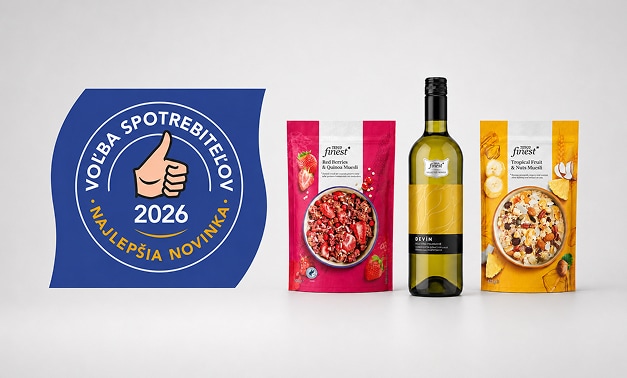 Tesco Finest opäť bodovalo vo Voľbe spotrebiteľov