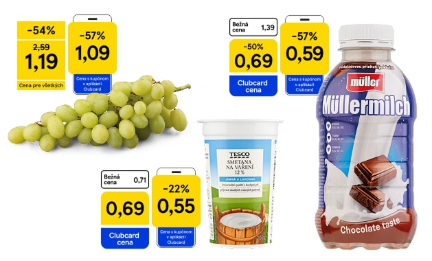 S kupónmi Clubcard teraz  zaplatíte ešte menej