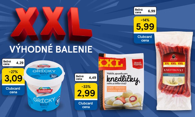 XXL úspora s Clubcard