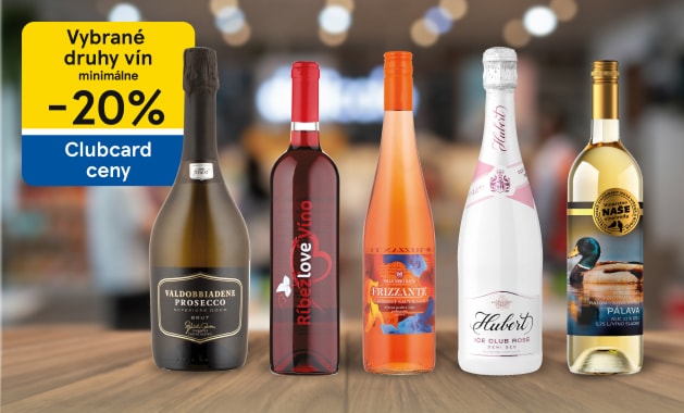 Vybrané vína s kvalitnou chuťou