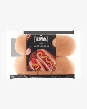 Tesco Grill Master Bagety na hotdogy