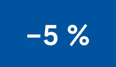  Extra zľava 5 %