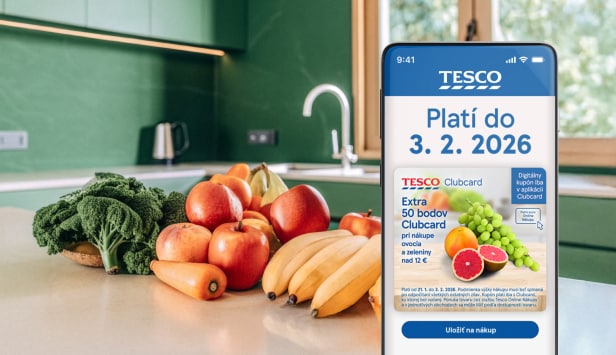 Ovocie a zelenina s extra bodmi