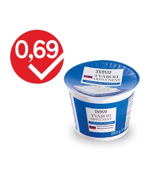 Tesco tvaroh