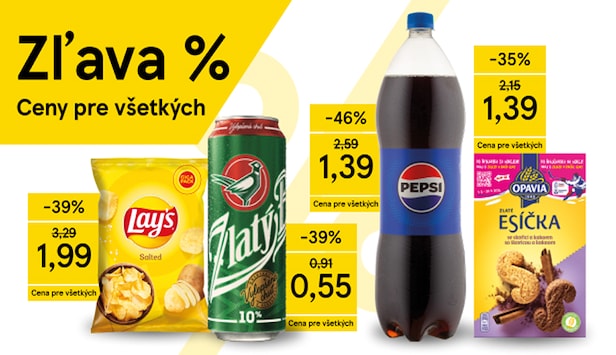 Výhodné ceny pre každého