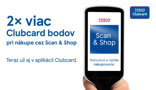 Nakupujte so Scan&Shop
