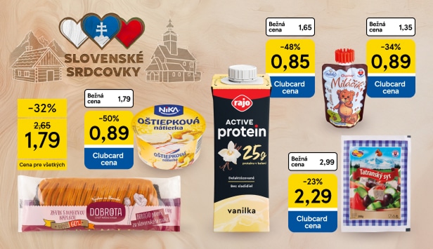Slovenské srdcovky za skvelé ceny