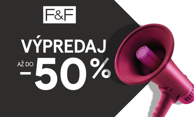 Black Friday výpredaj na oblečenie F&F až do –50 %