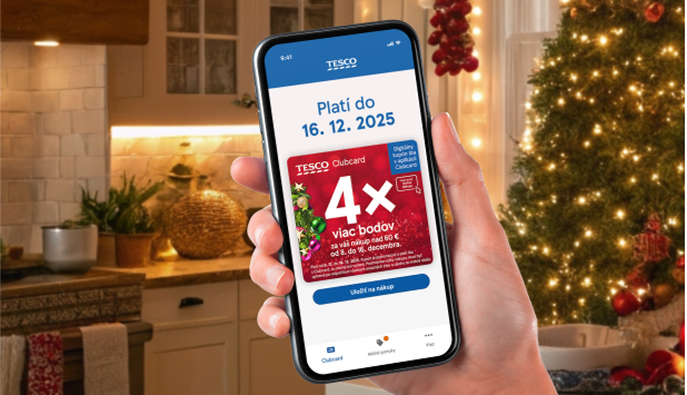 Využite exkluzívny kupón na 4-násobok bodov