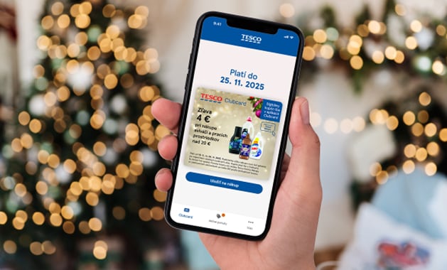 Zľava 4 € pri nákupe aviváží a pracích prostriedkov nad 20 € s Clubcard