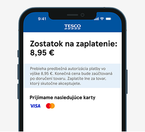 Nastavte spôsob platby