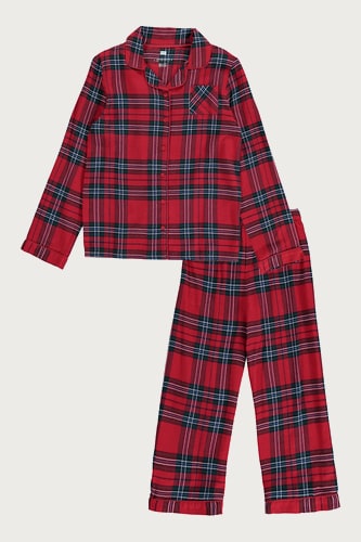 Detské kárované pyžamo