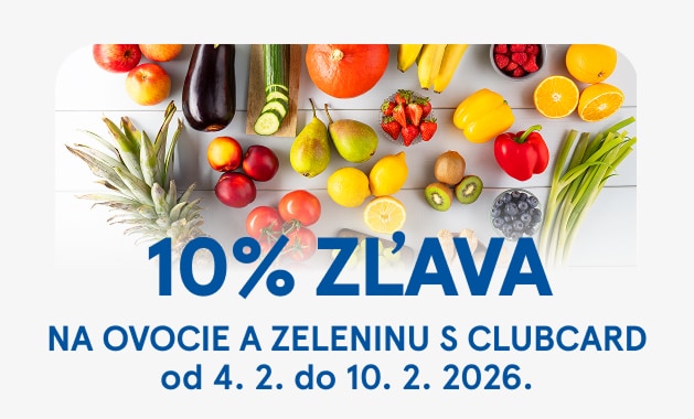Zlava na ovoce a zeleninu
