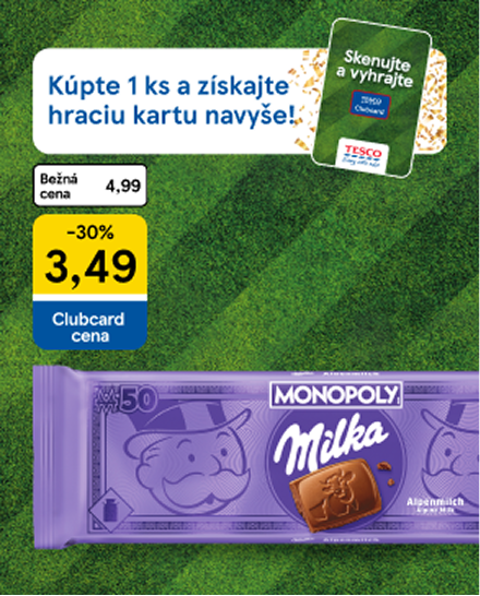 Milka čokoláda