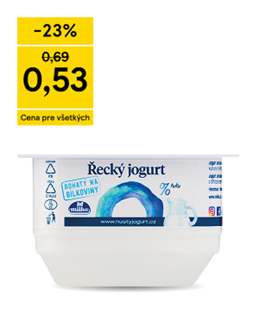 Milko grécky jogurt
