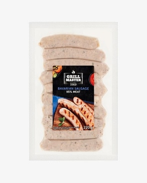 Tesco Grill Master Bavorská klobása 