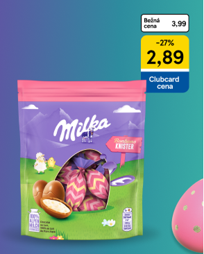 Milka vajíčka
