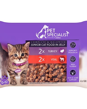 Pet Specialist kapsičky pre mačiatka, rôzne druhy