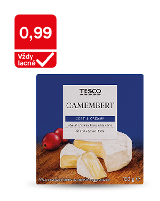 Tesco camembert
