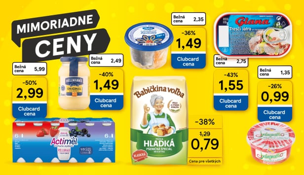 Výhodná ponuka pre váš stôl