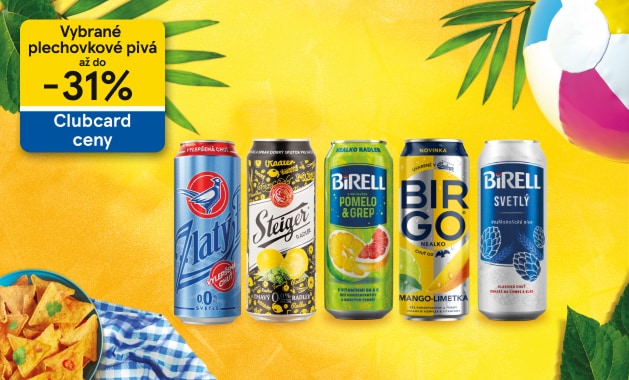 Nakúpte vybrané nealko pivá a radlery lacnejšie.