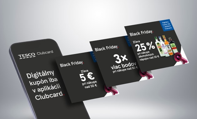 Exkluzívny týždeň Black Friday zliav v Tescu