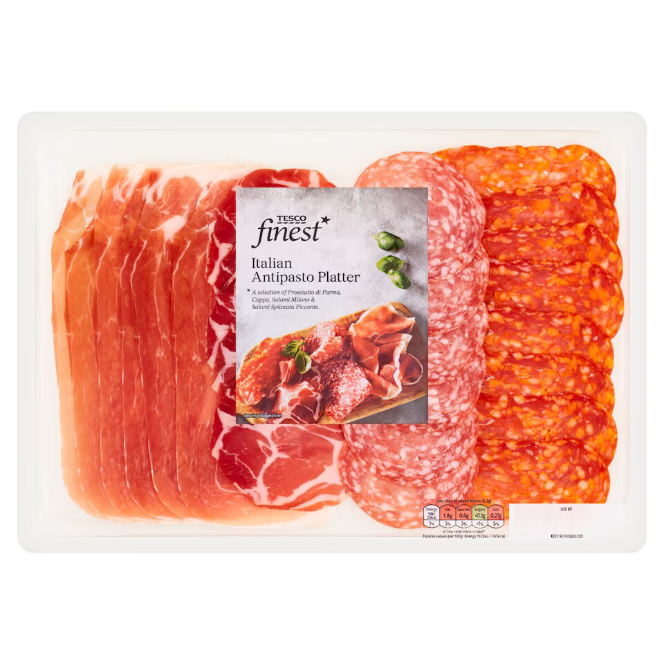 Tesco Finest Taliansky tanier s predjedlami 188 g