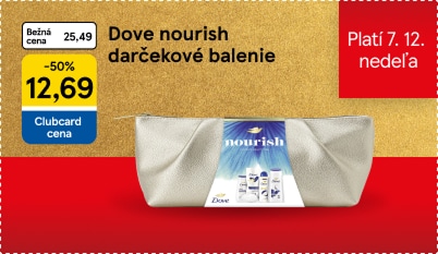 Dove nourish darčekové balenie