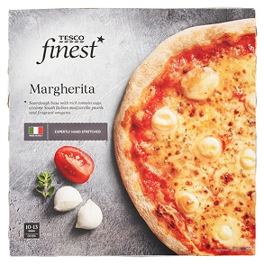 Tesco Finest Pizza Super Margherita 390 g