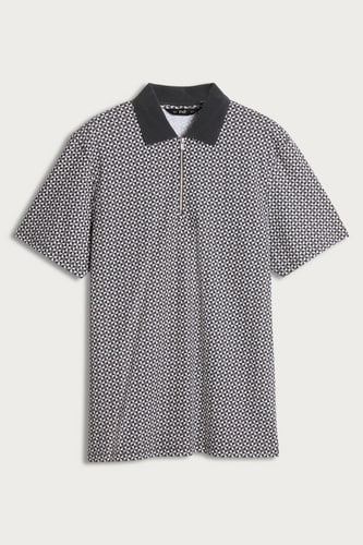 Polokošeľa s geometrickým vzorom