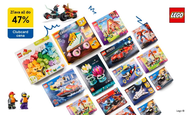 Vyskladajte si mega zľavu  na stavebnice LEGO®
