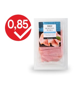 Tesco bravčová šunka