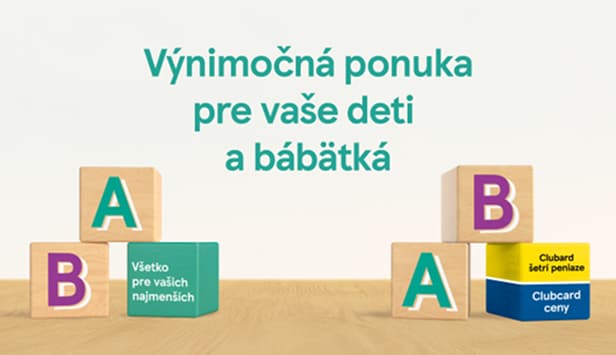 Pridajte sa do Tesco Baby Clubu