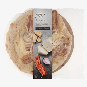 Tesco Finest Pizza Carbonara