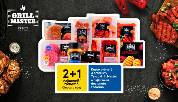 Grilujte s Tesco Grill Master