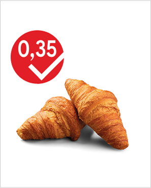Maslový croissant