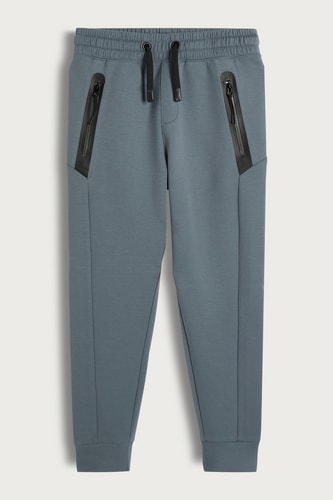 Modré jogger nohavice